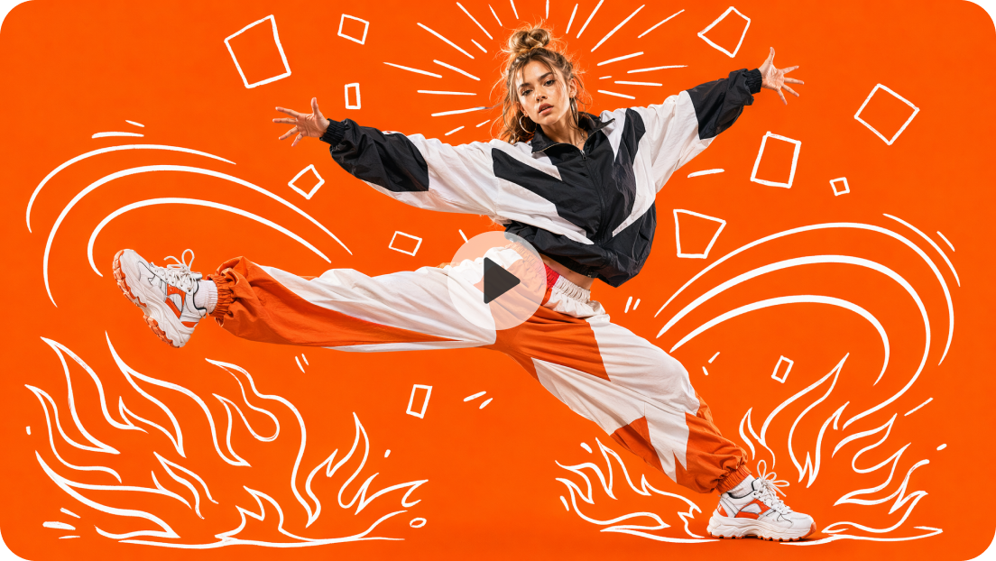 Creative dance video movement styling