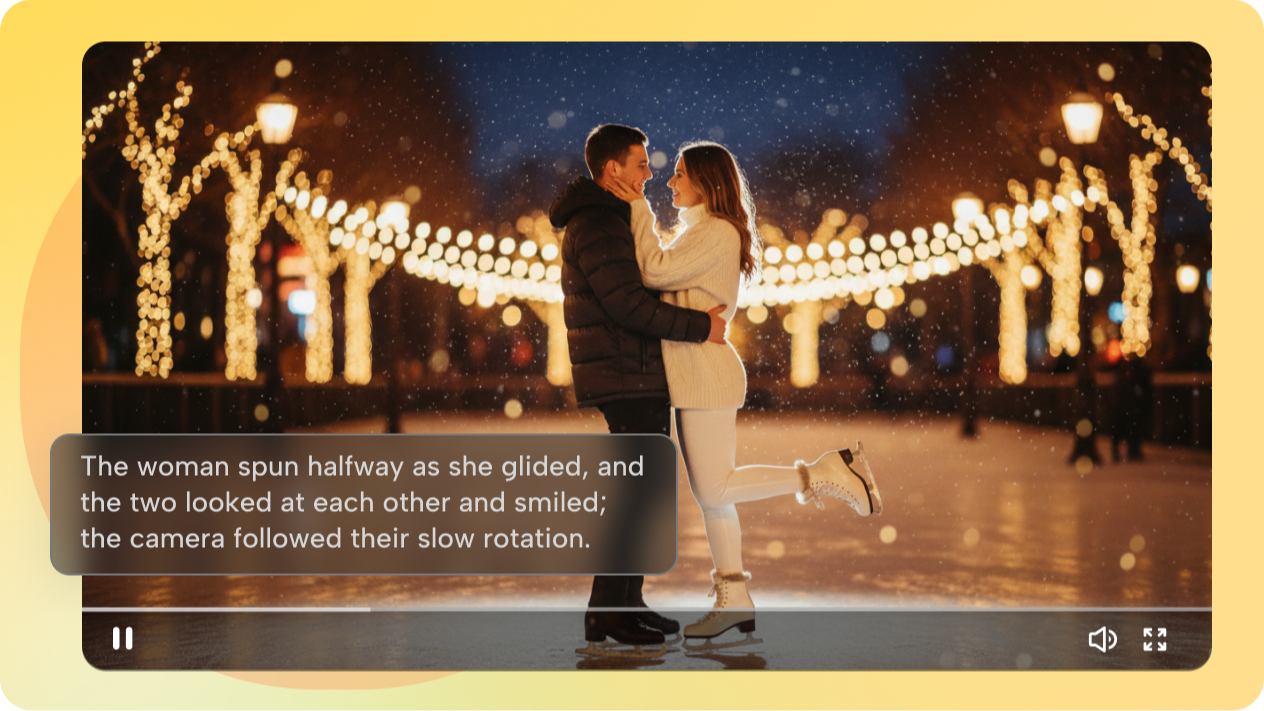 Visualize any scene from a written description