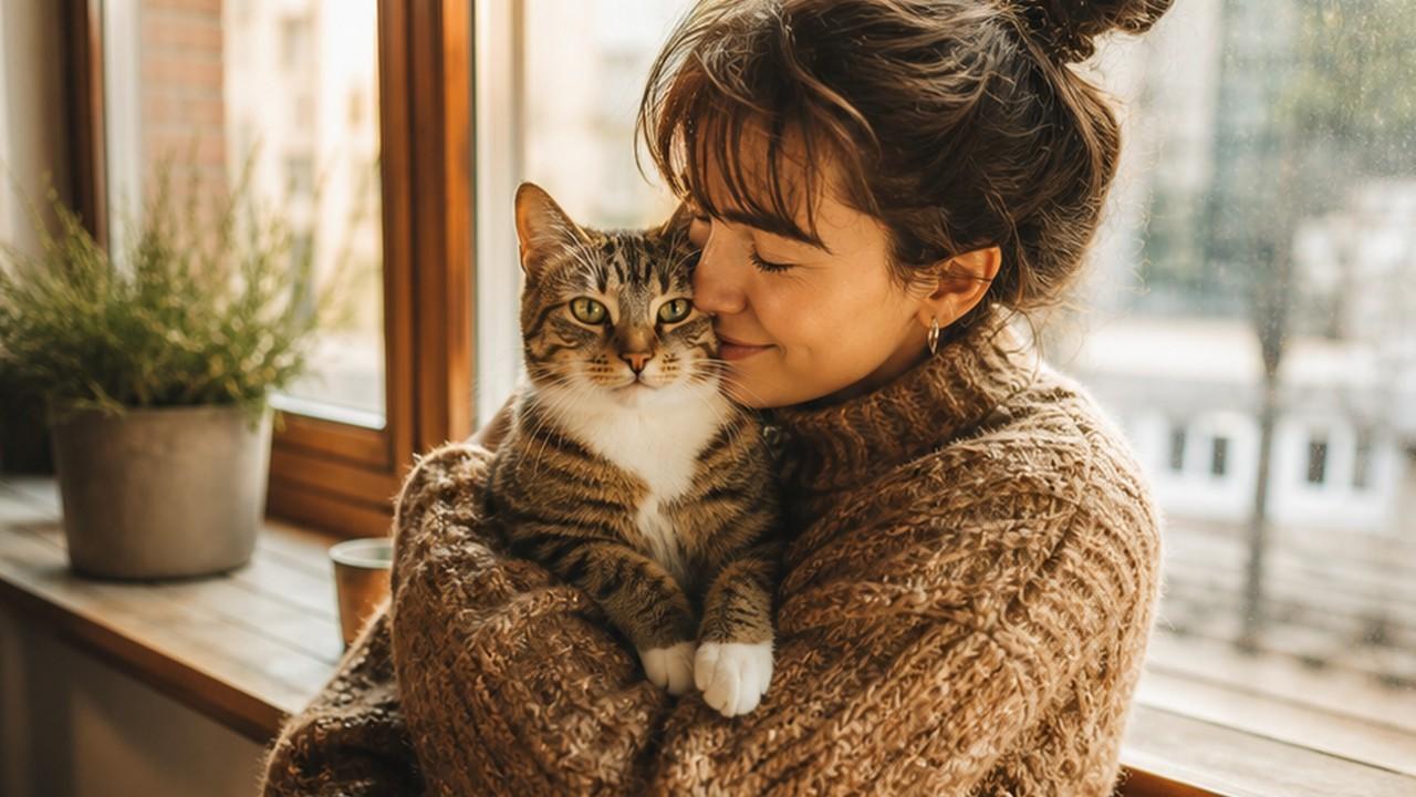 human cat photography prompt result 1
