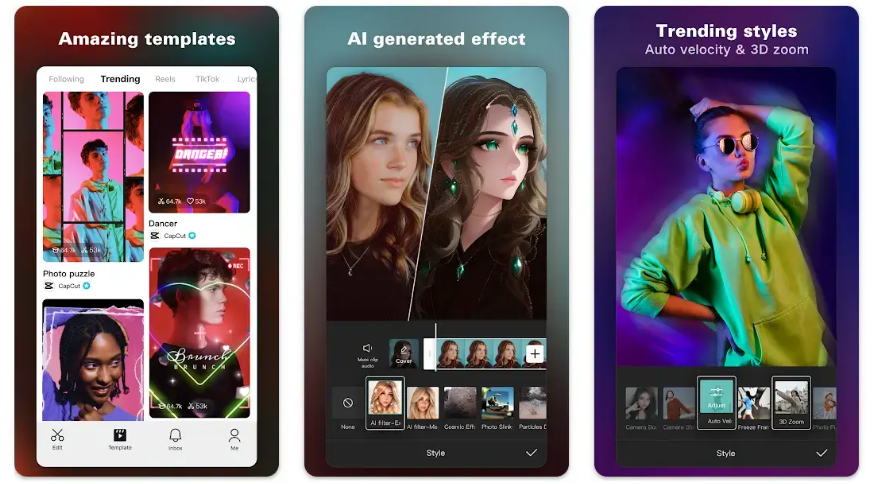 App mobile CapCut