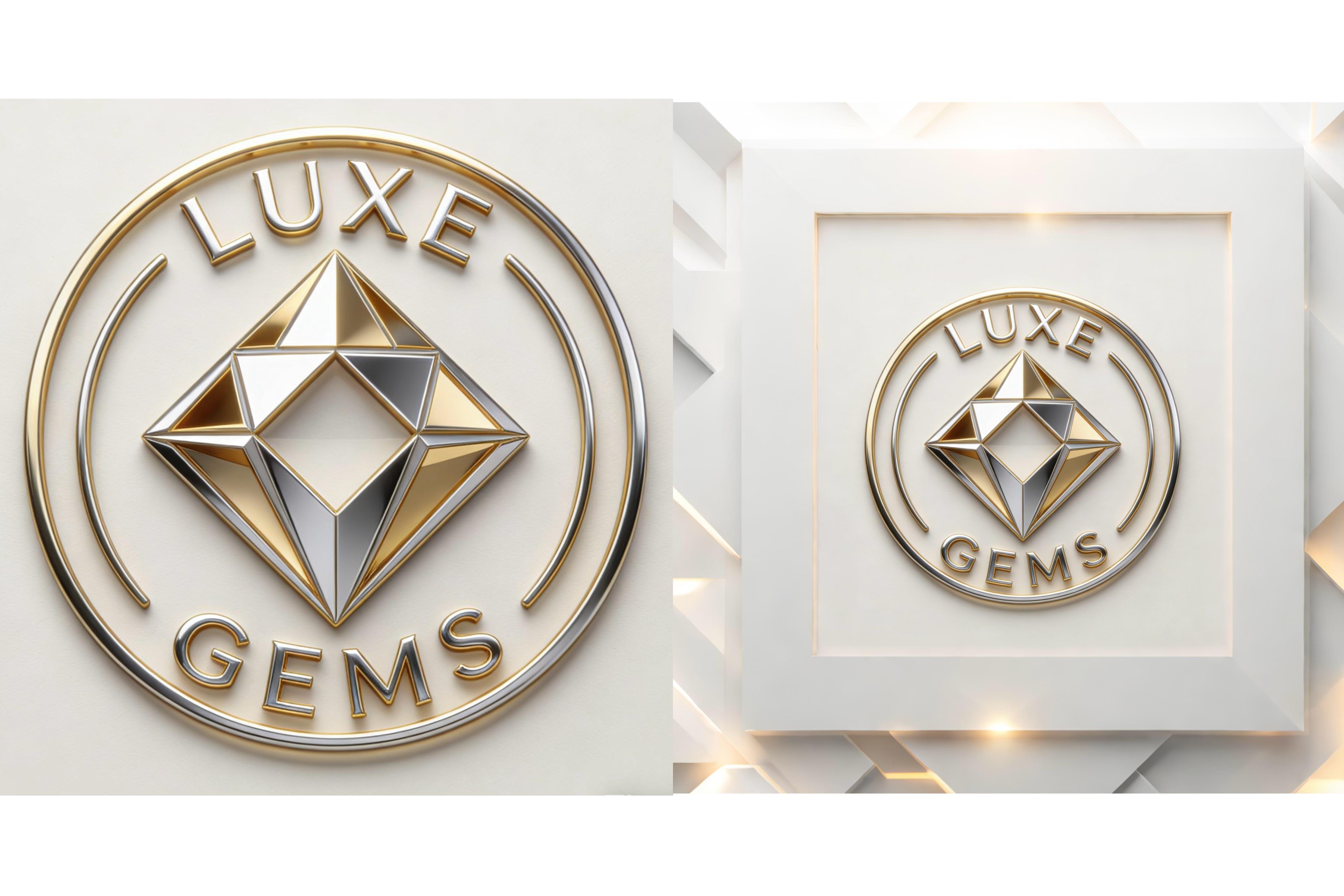 Using AI expands the features of Dreamina to add an extra matching background to the jewelry logo