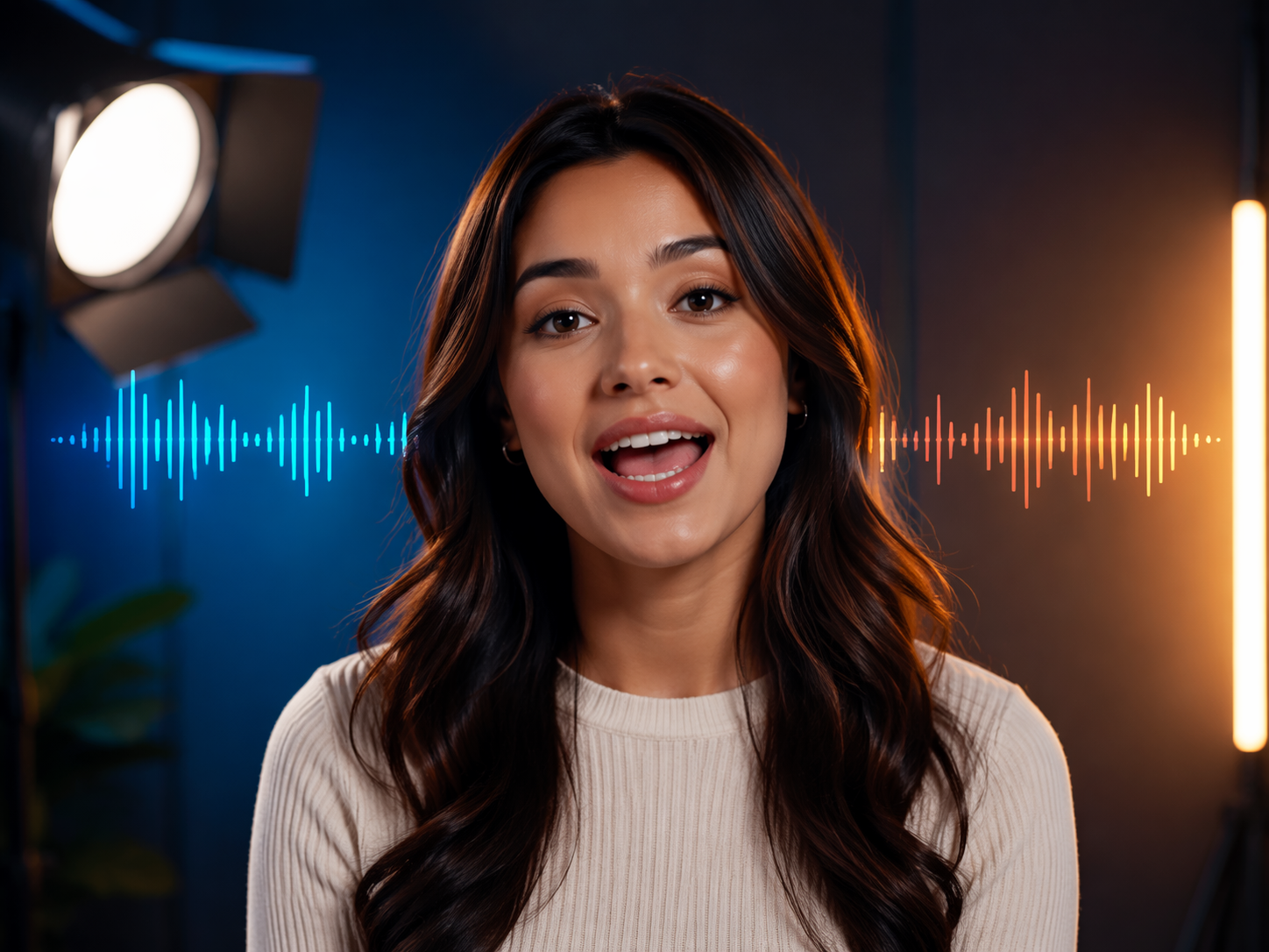 AI avatar lip sync social video hook