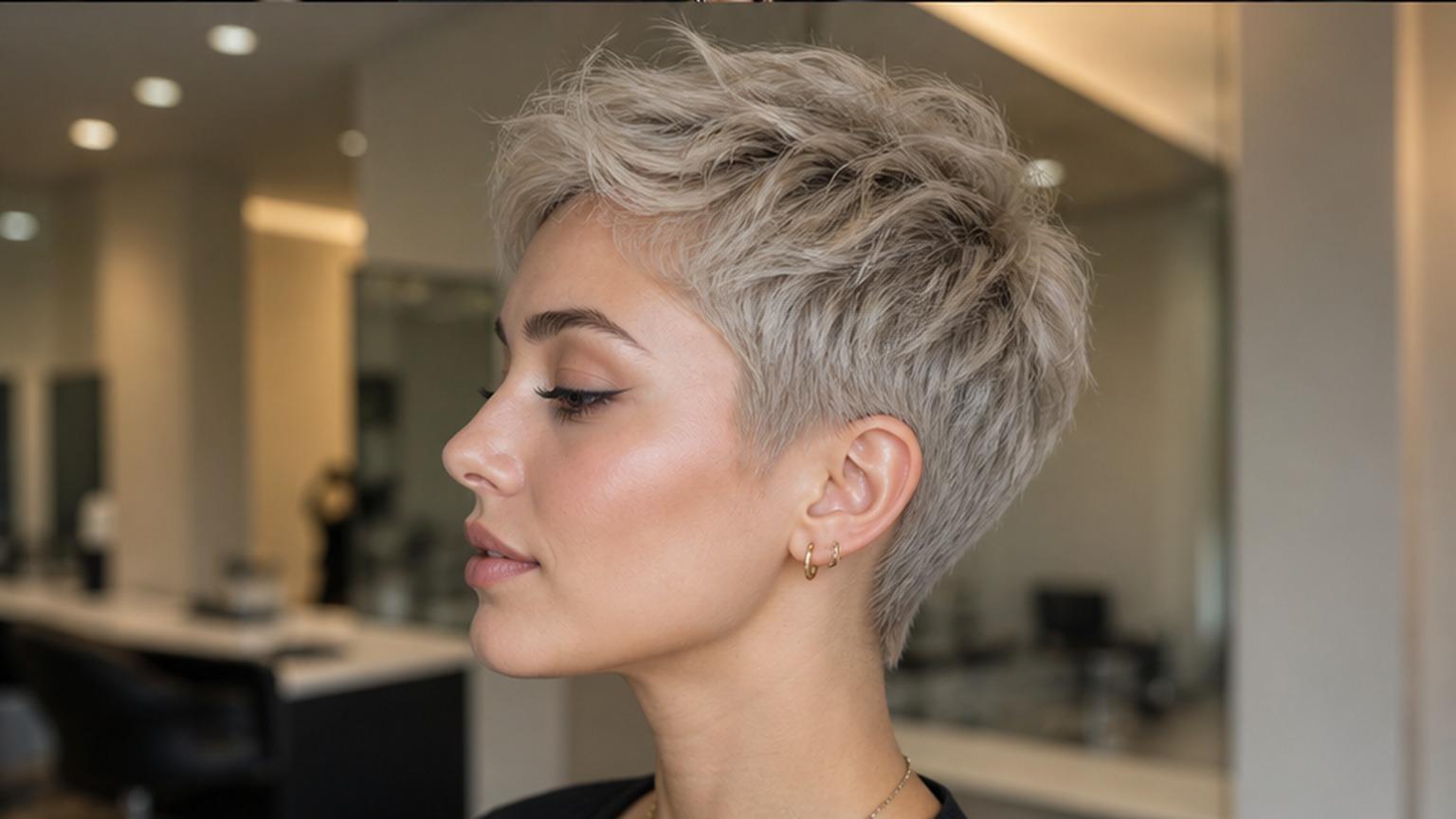 Portrait naturel en studio d'un adulte fictif Tendances de coupe de cheveux 2026