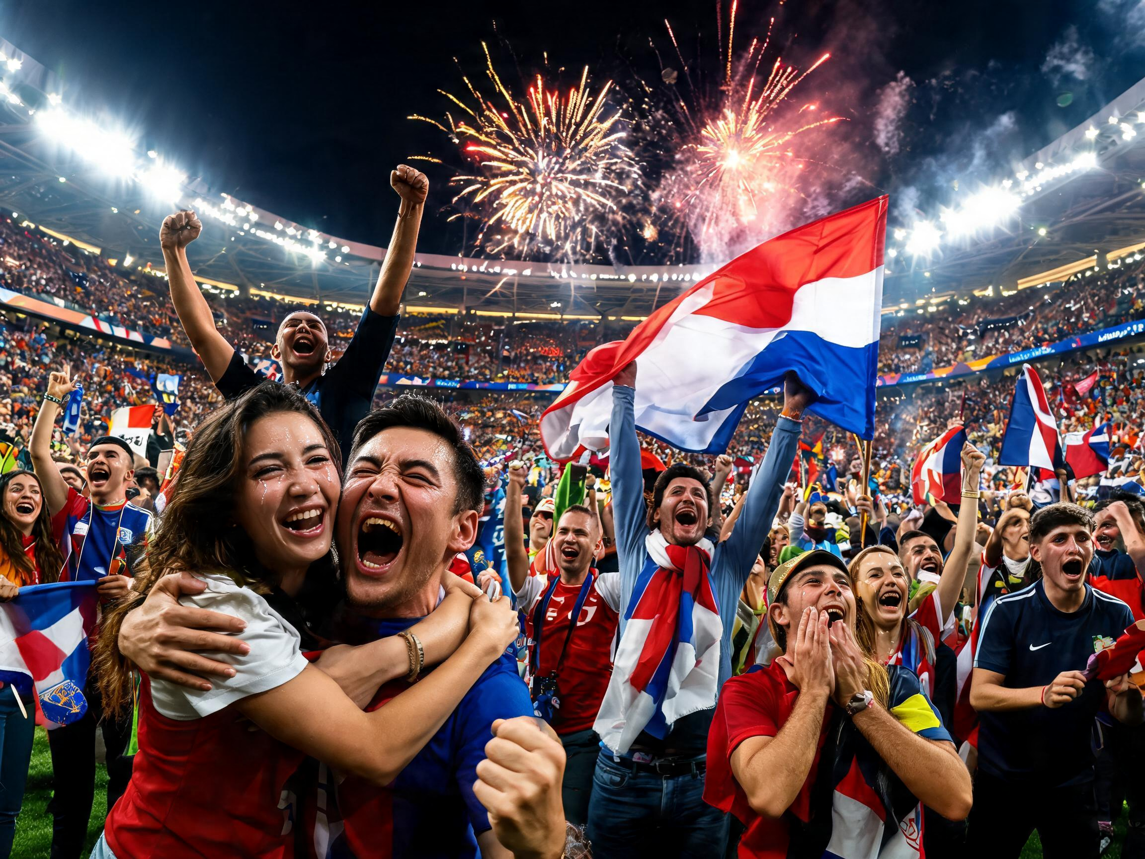 Prompt untuk perayaan pengangkatan piala