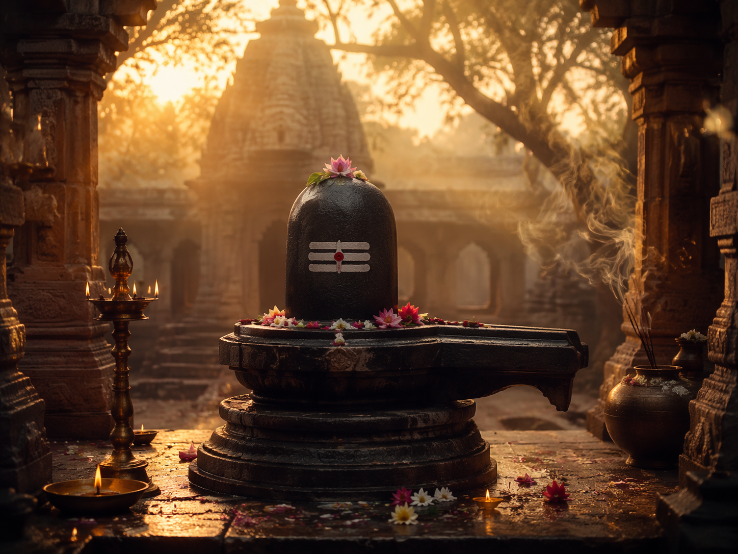 Dreamina Mahadev Shivling AI photo editing prompts prompt example 2
