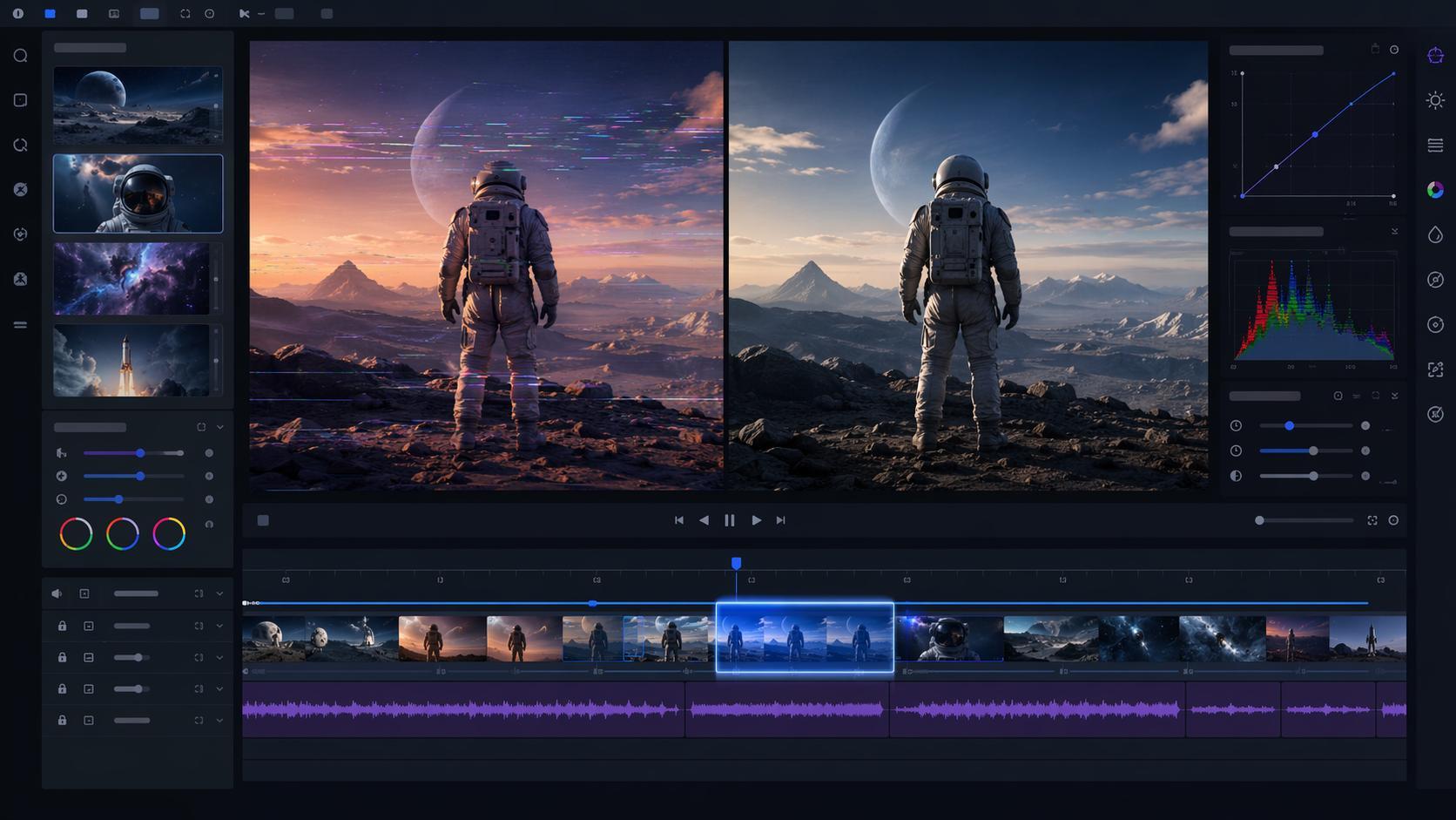 Fix One Part of AI Video example 1