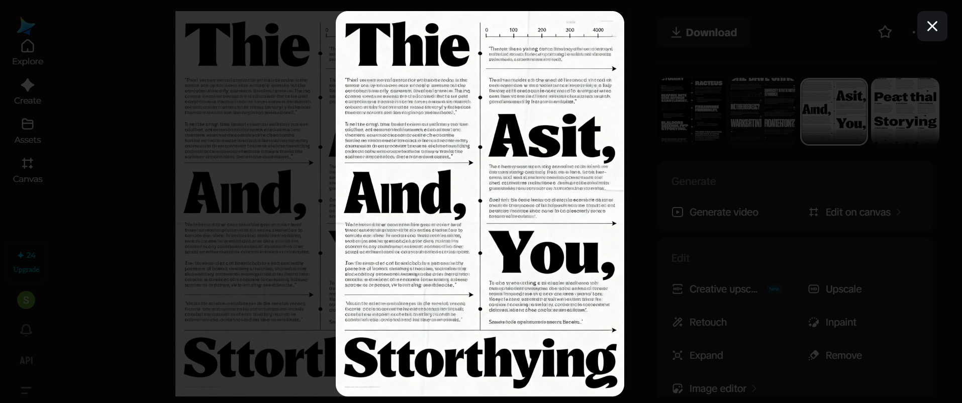Idéias de design de pôster de tipografia: narrativa tipográfica