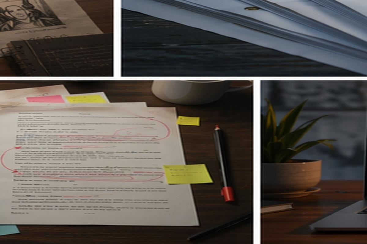 Scene Generator Writing refinement scene topic-relevant visual