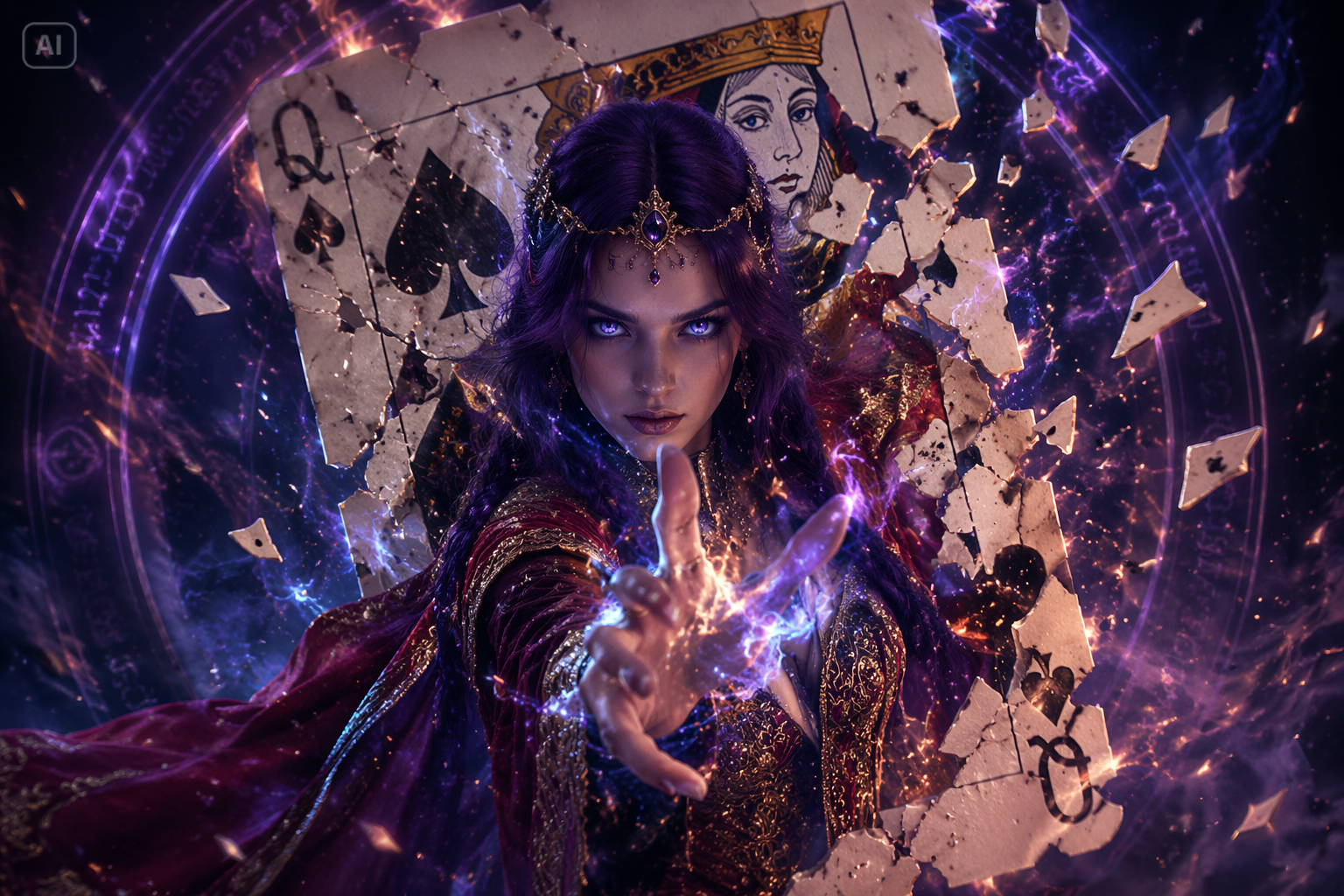queen of spades AI prompts benefits