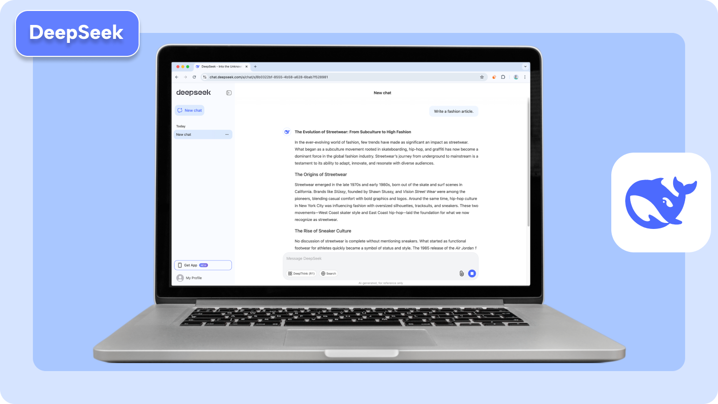 deepseek website