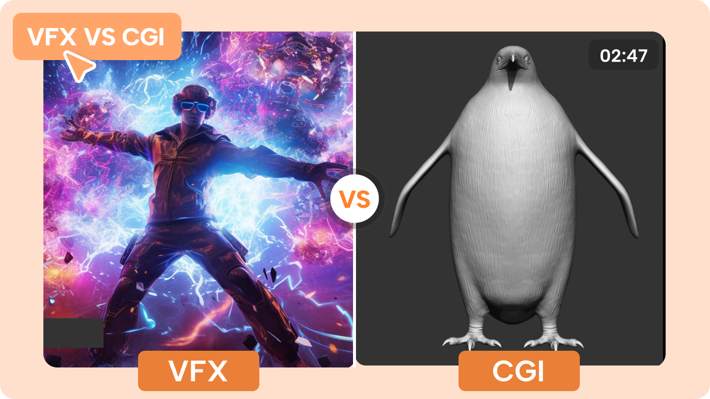 VFX vs cgi