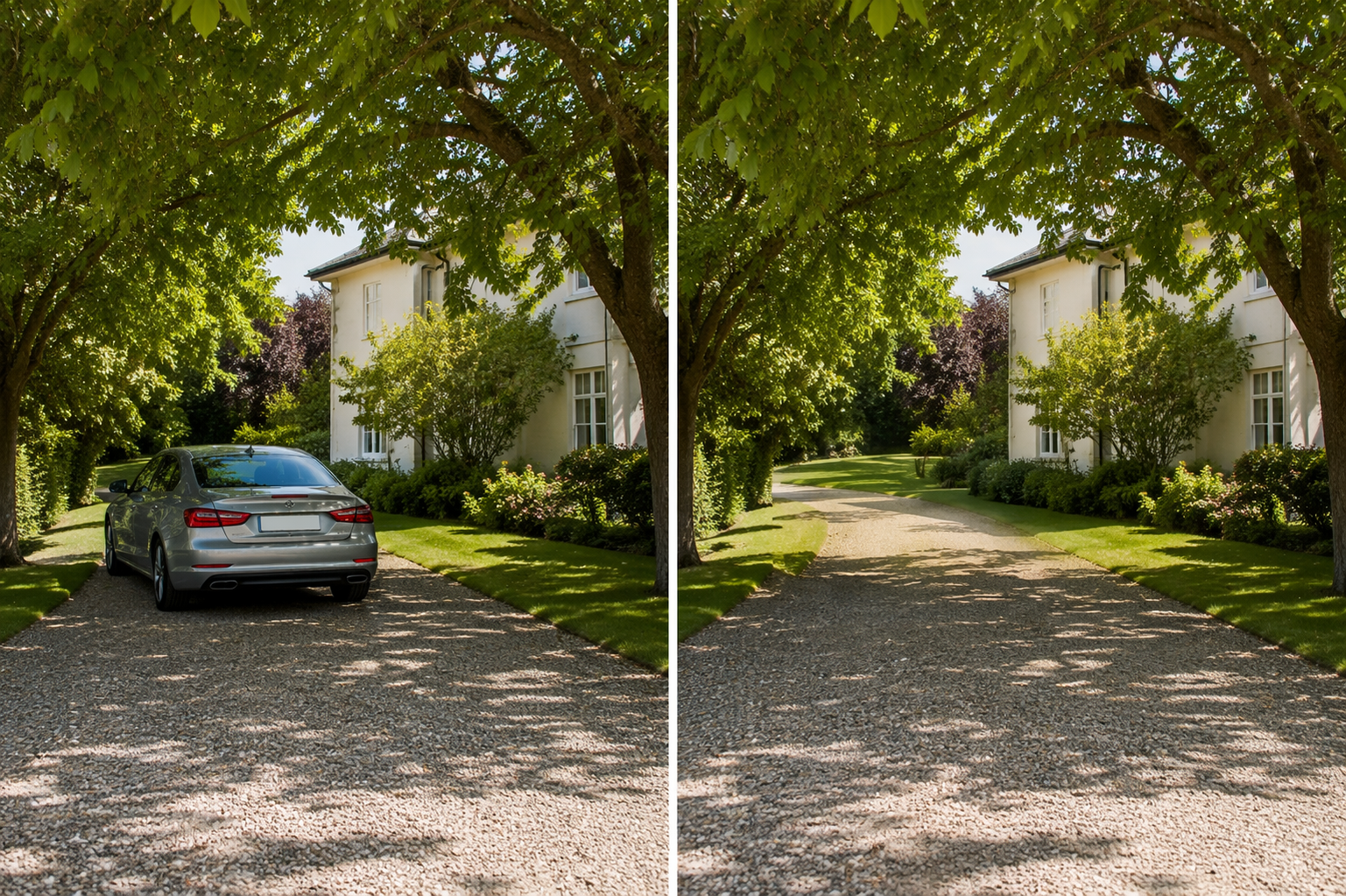 Dreamina remove car from photo hero image