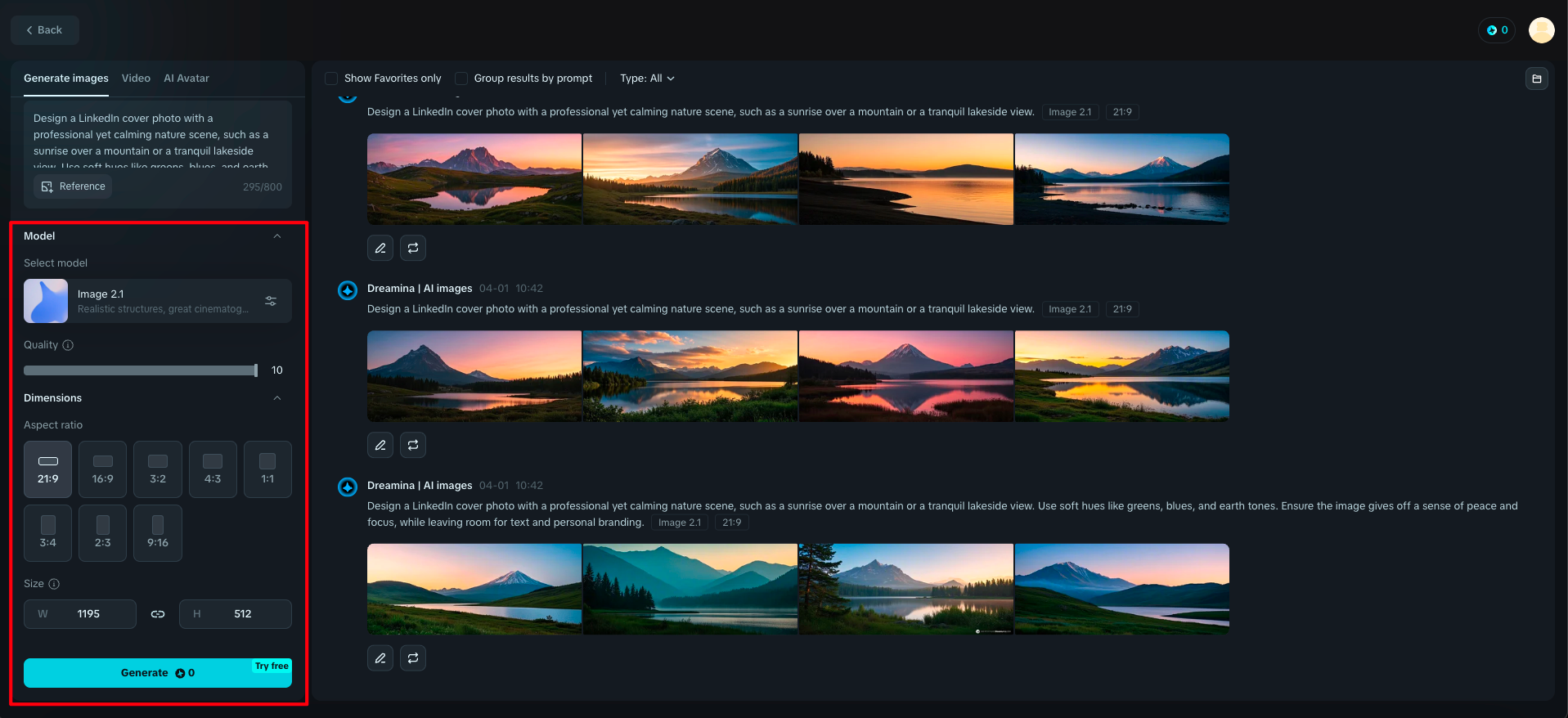 Generate a good cover photo for LinkedIn