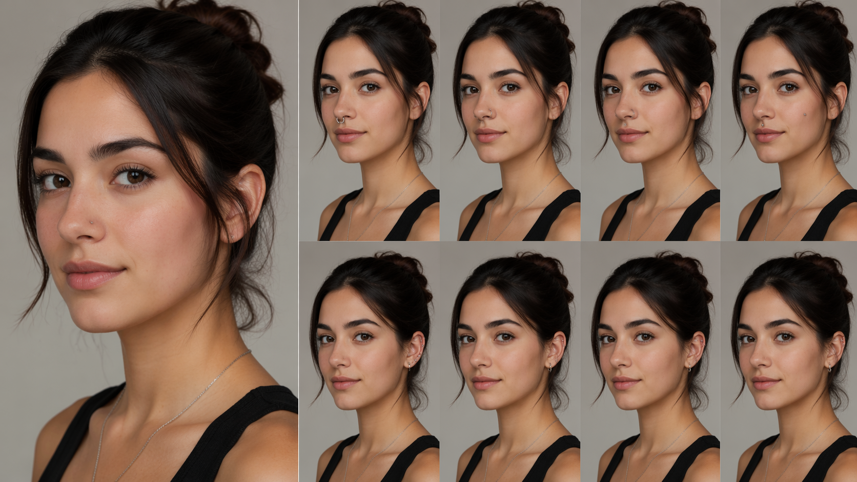 Dreamina piercing filter prompt exempel 6: Ren Studio Piercing Redigera