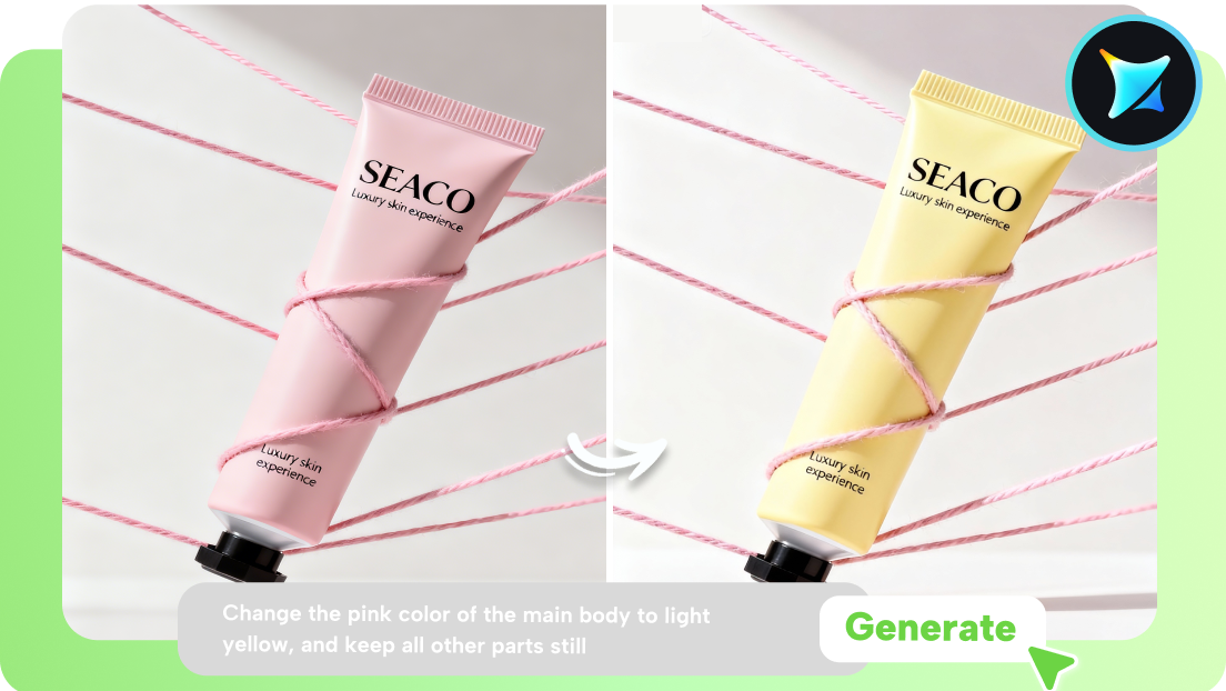 テキストベースのコマンドを使用して写真を瞬時に調整する