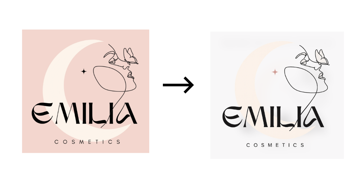 Background Remover for transparent moon logos