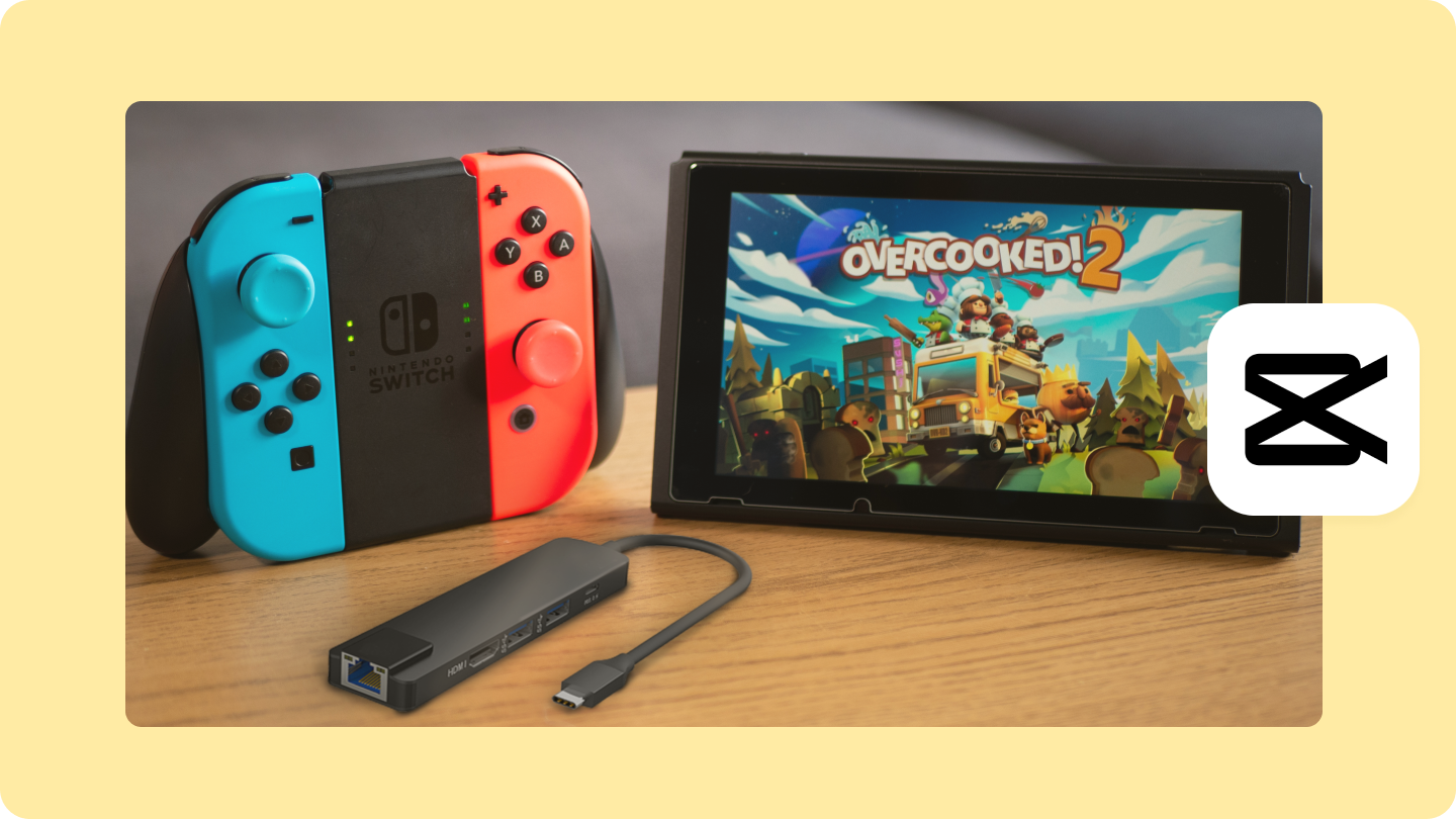 Cartão de captura para Nintendo Switch