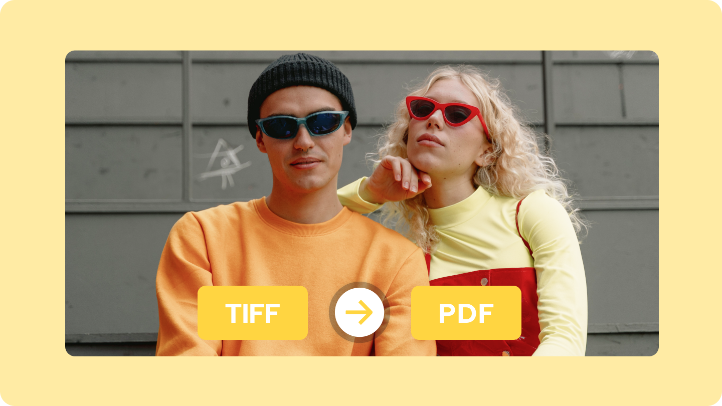 كيفية تغيير tiff إلى pdf