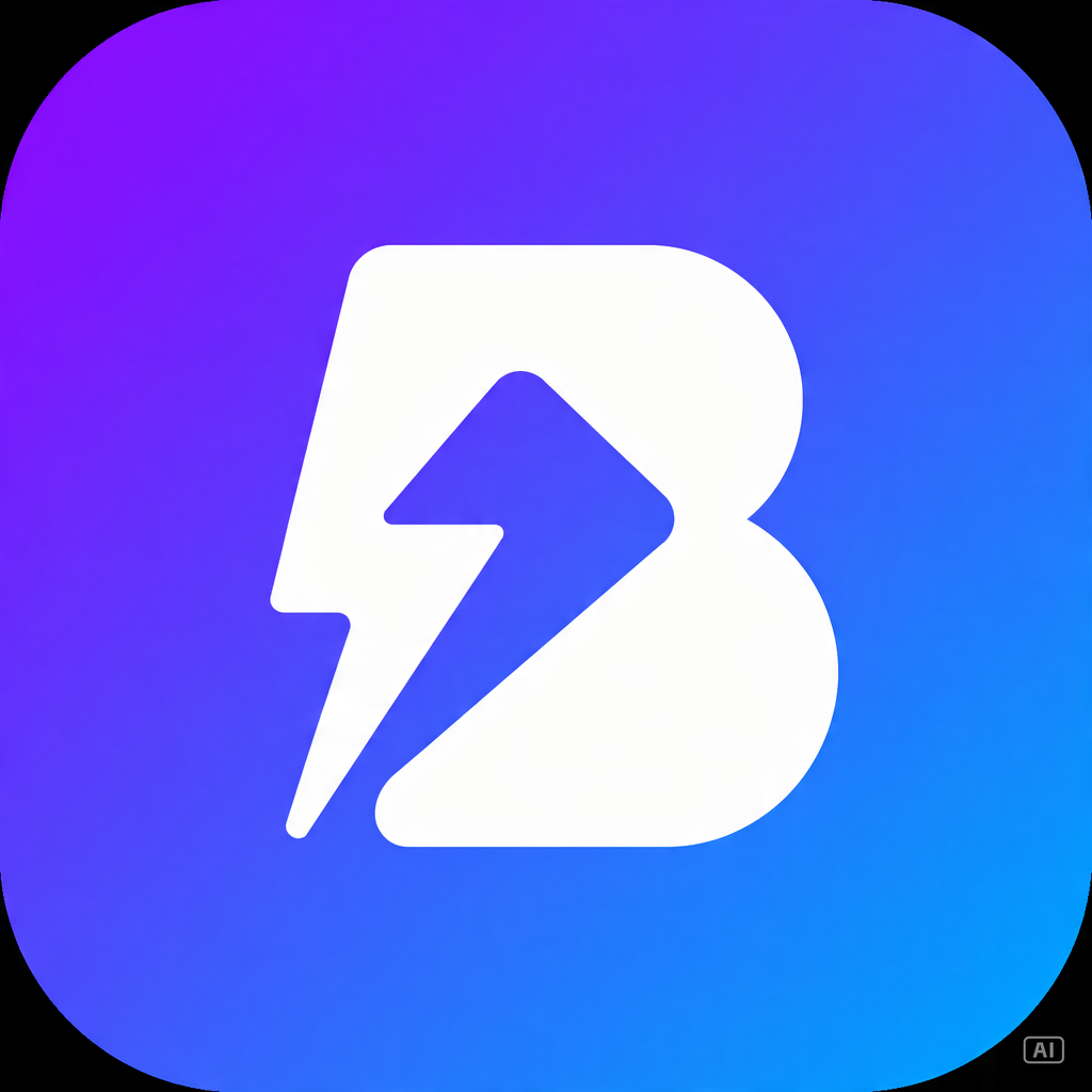 Gradient app-icon style logo generated by Pippit