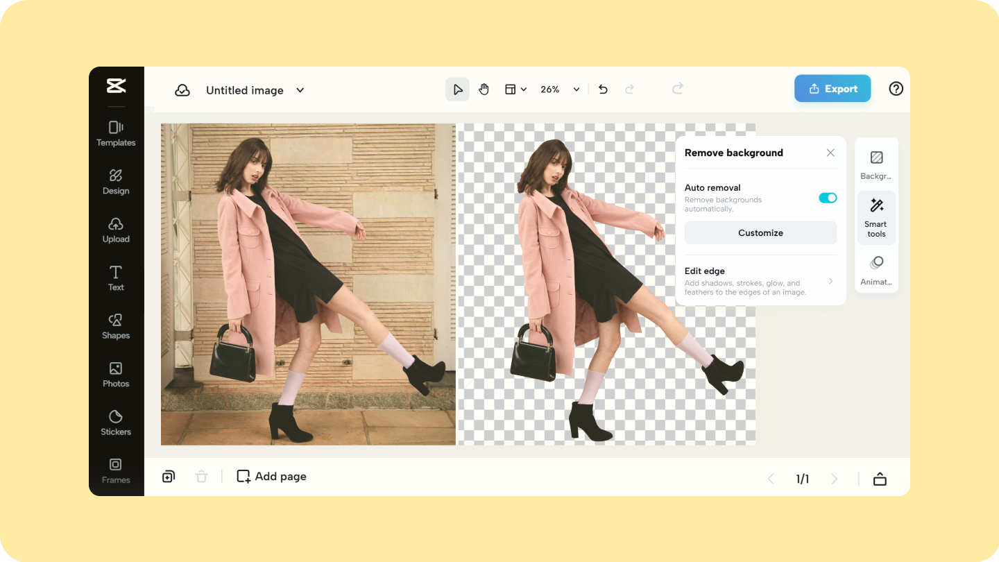remove image background for New Year sale banners