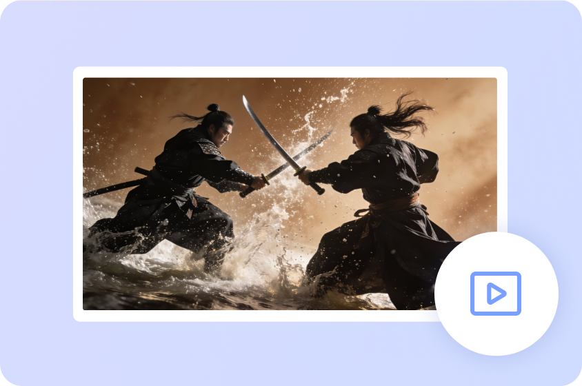 Melhore o realismo em IA vídeos de kung fu