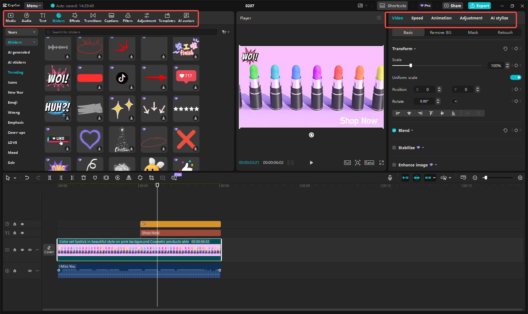 Edit dan tingkatkan video YouTube