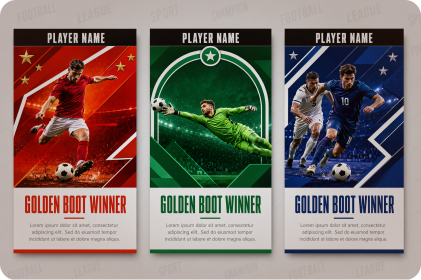 Personalize every player card