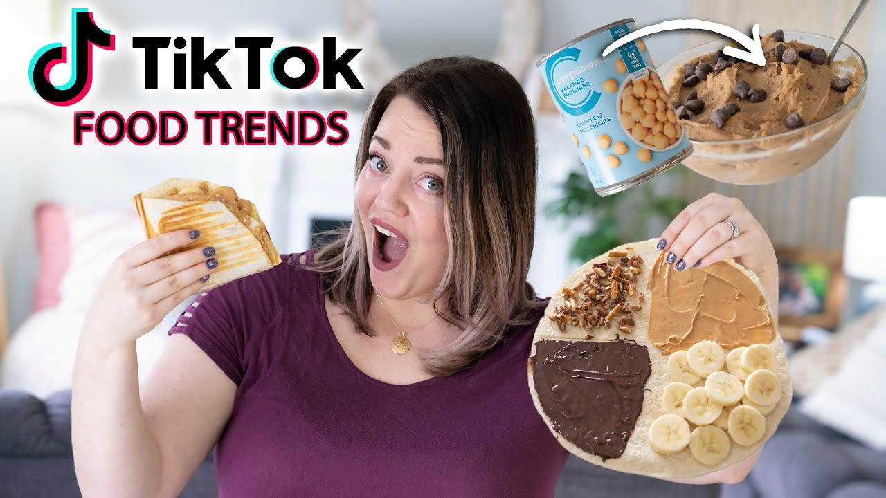 Food trends videos on YouTube