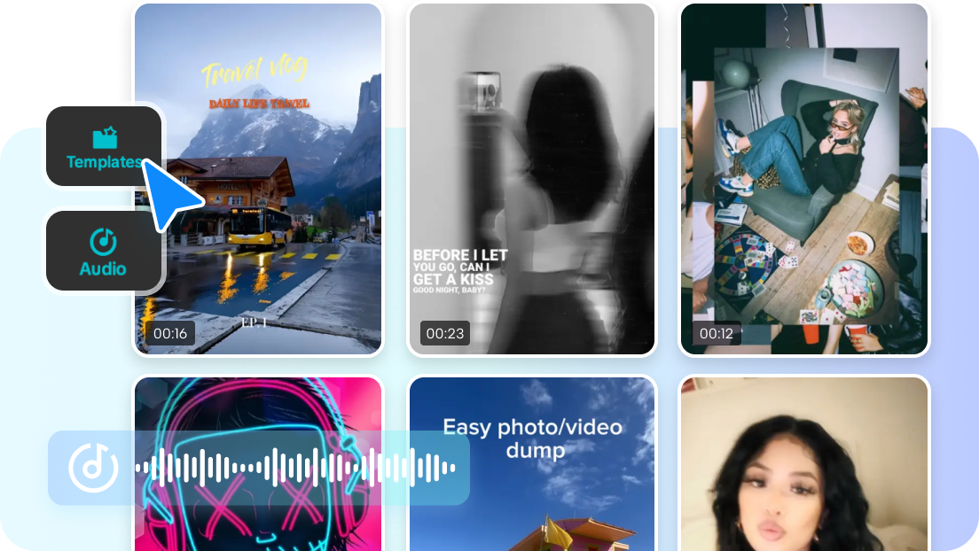 ใช้เทมเพลตฟรี วิดีโอสต็อก และเสียงในโปรแกรมแก้ไขวิดีโอของCapCut