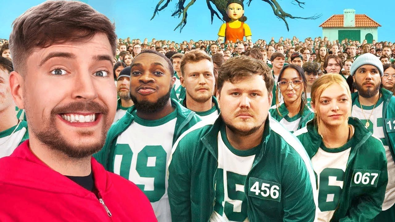 «Я вижив серед 456 гравців у реальному житті Squid Game!» від MrBeast