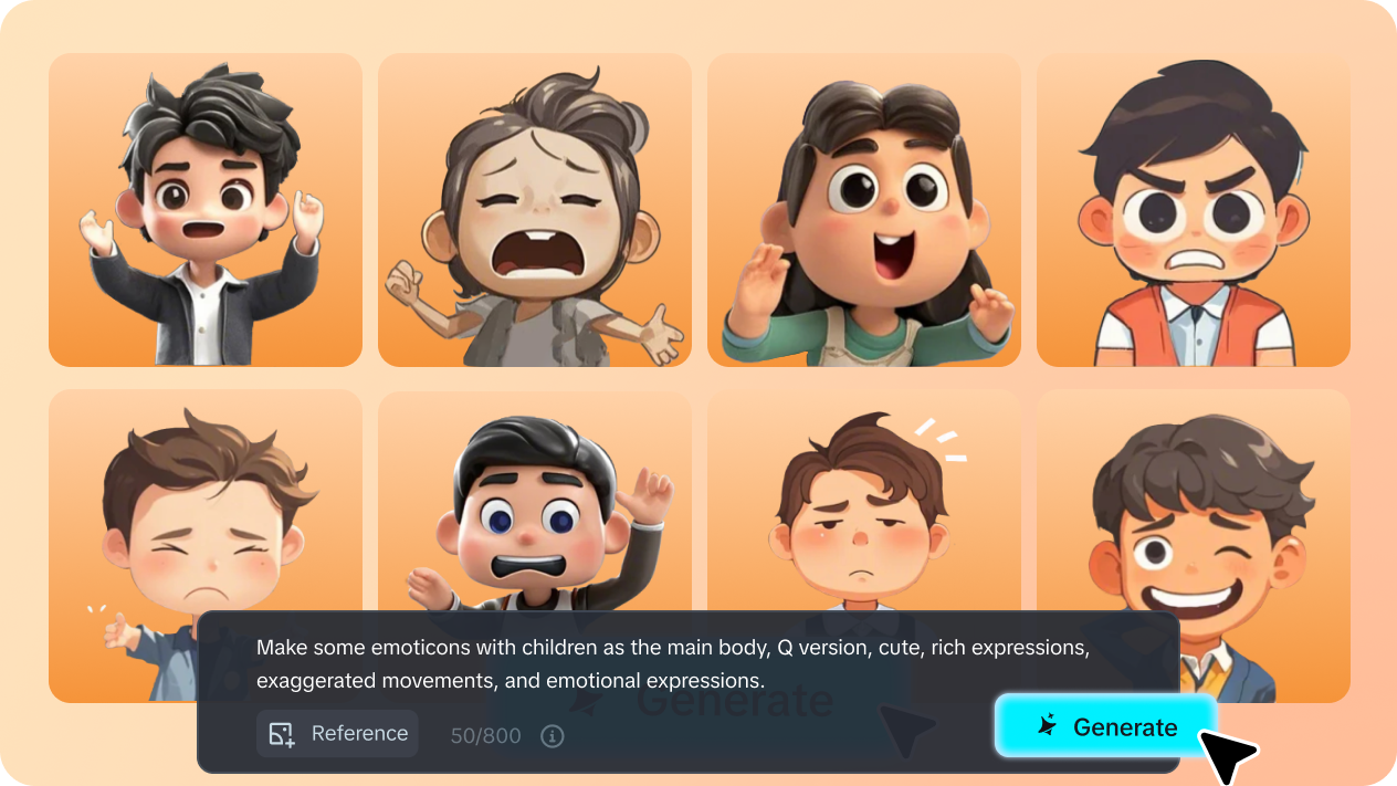 IA gerador de memes criando um meme engraçado a partir de texto