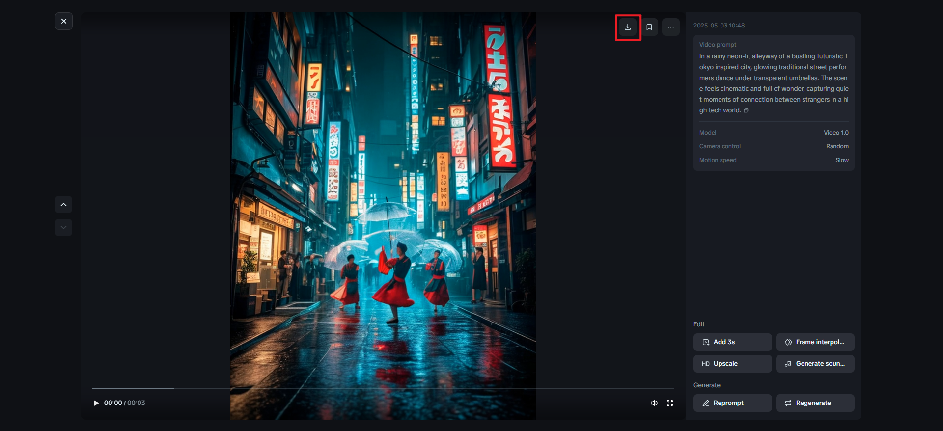 KI generierte Kunstvideos