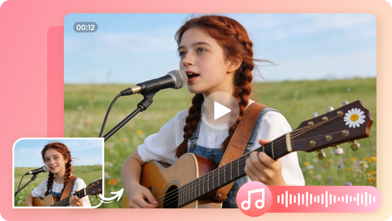 animare le foto in spettacoli di canto