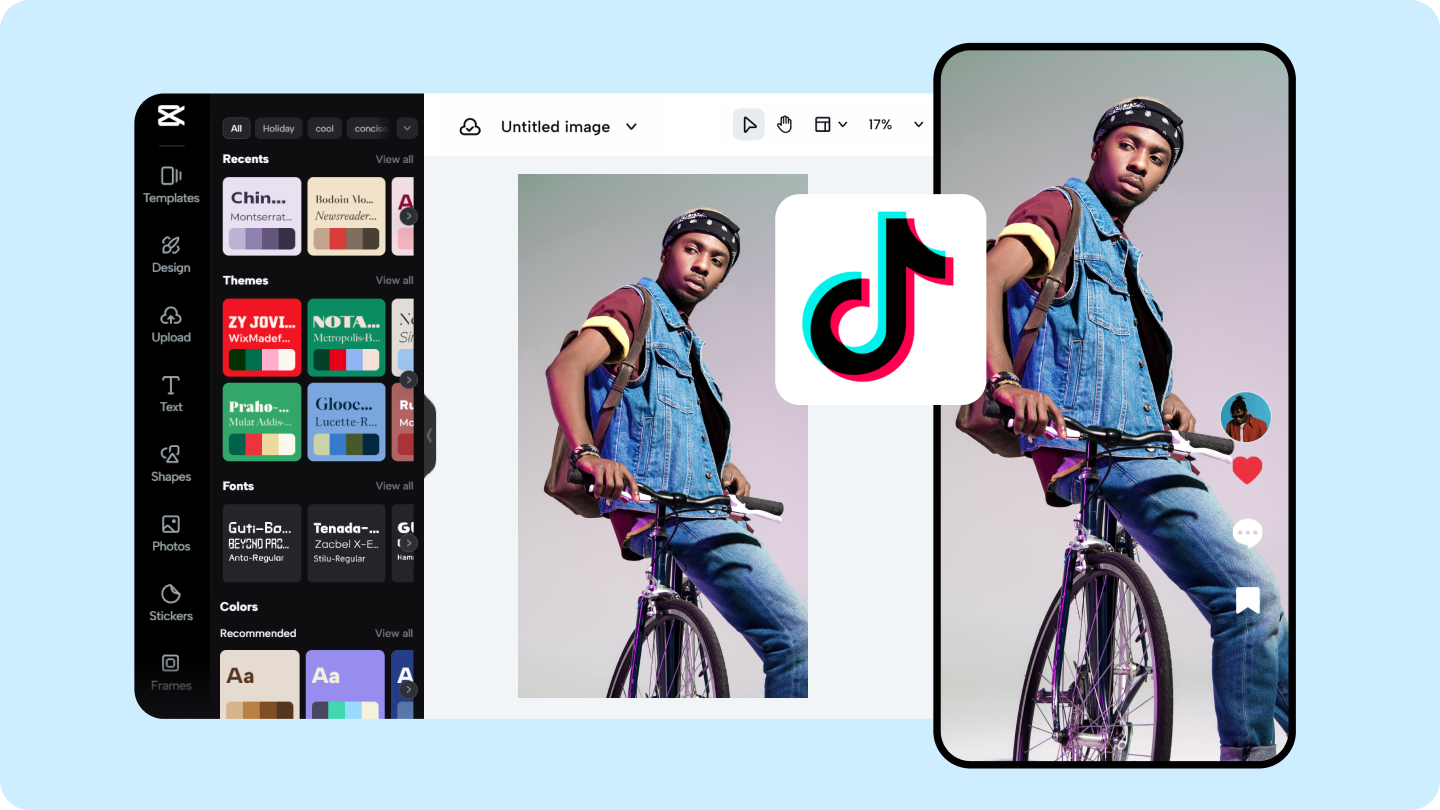 Éditeur photo tiktok