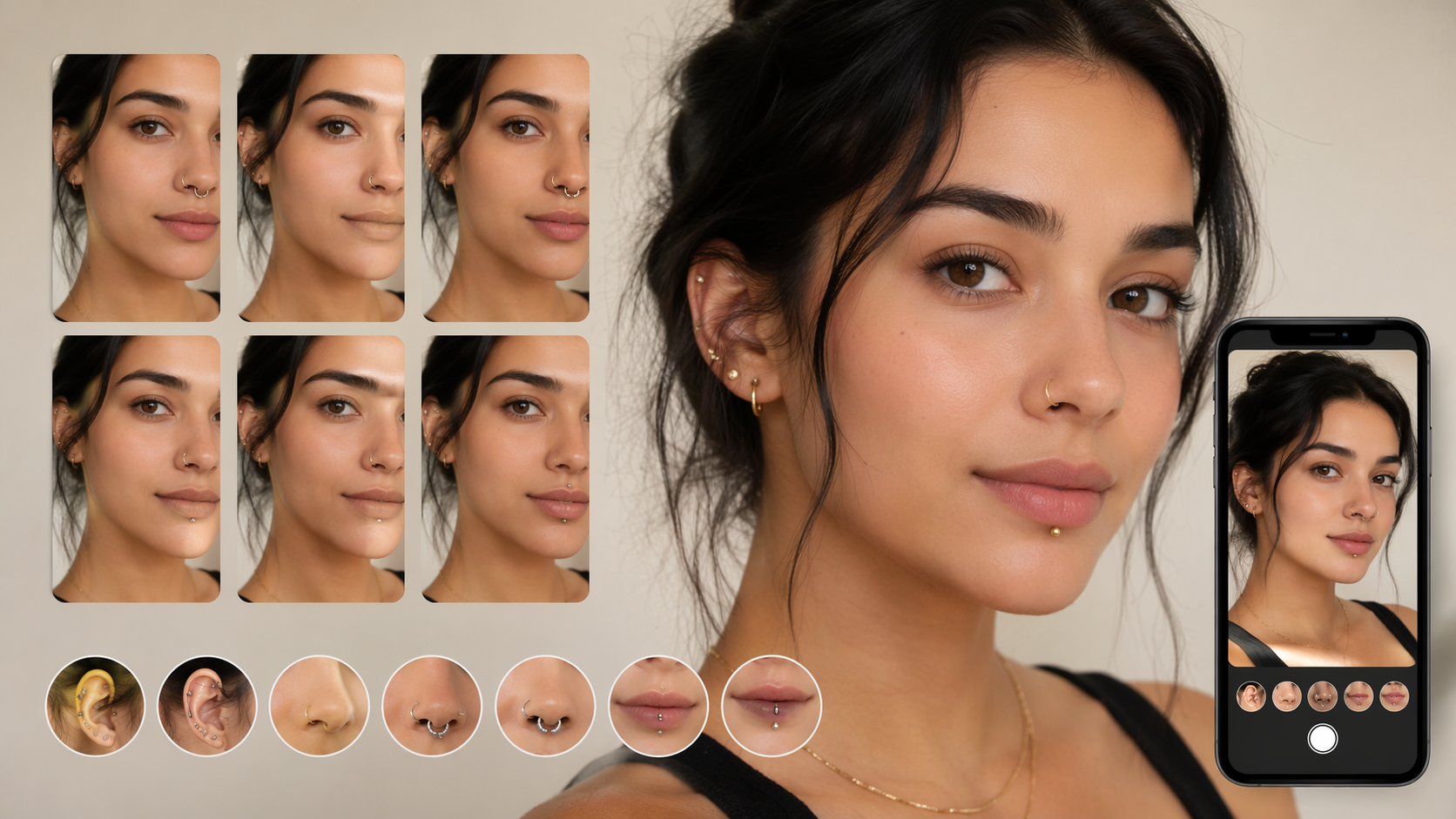 Dreamina piercing filter hjälte bild