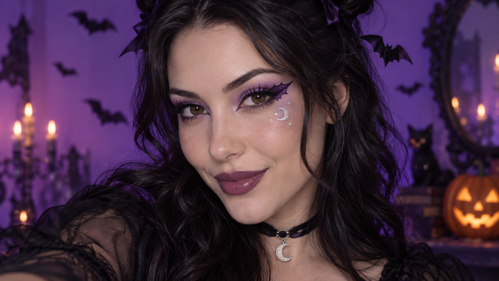 Halloween face filter example 3