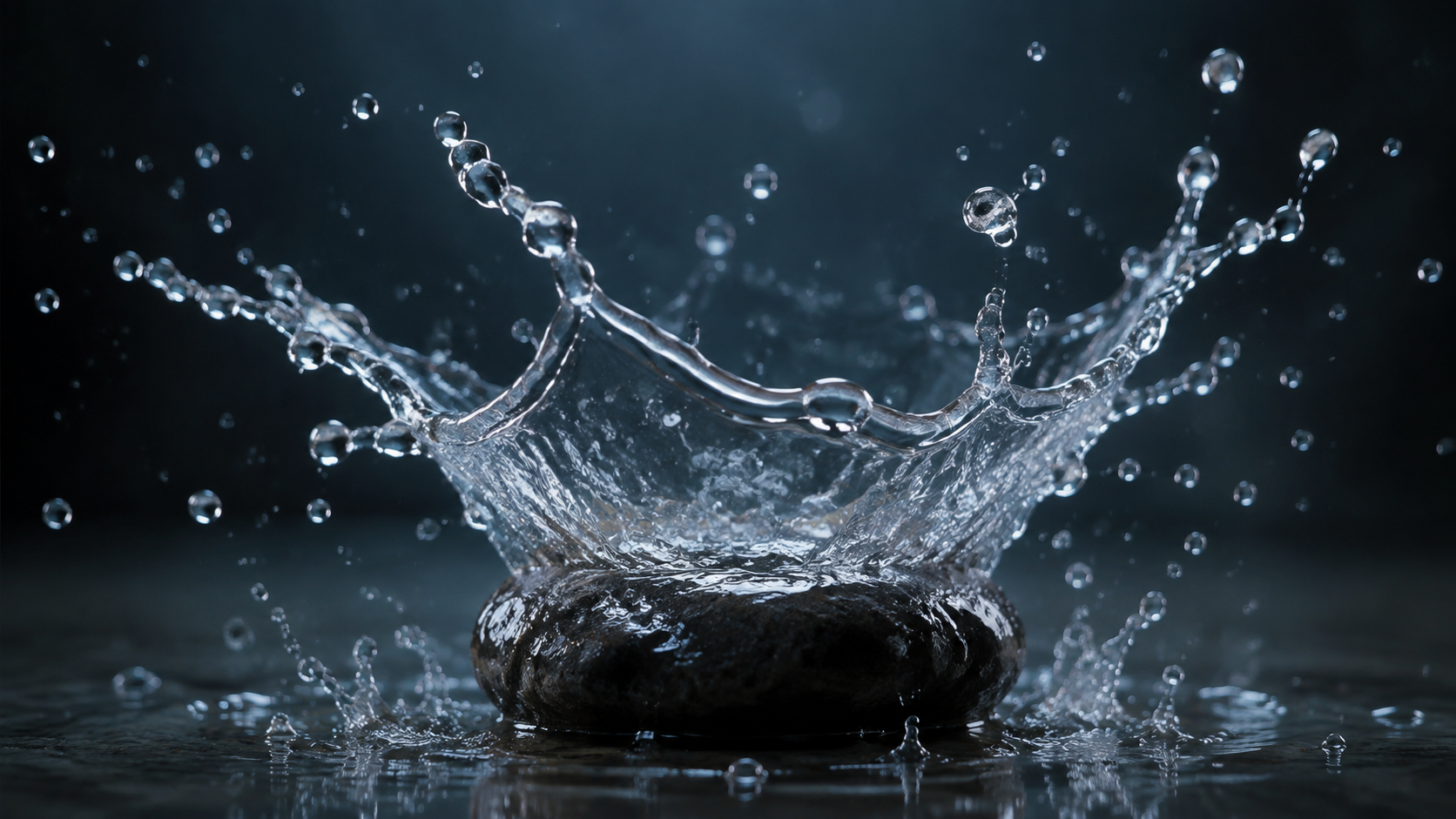 Frozen Water Splash