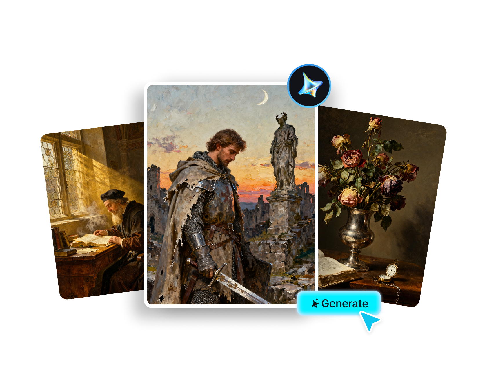 antique painting