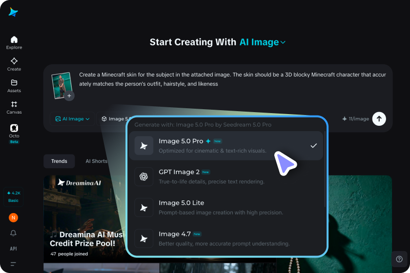 configure settings and generate