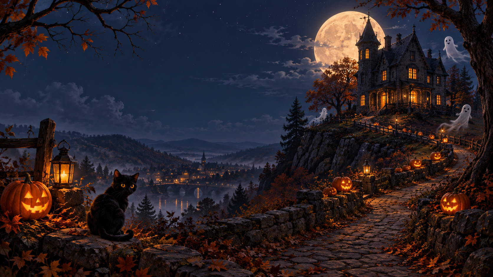 AI Halloween Wallpaper Generator | Dreamina