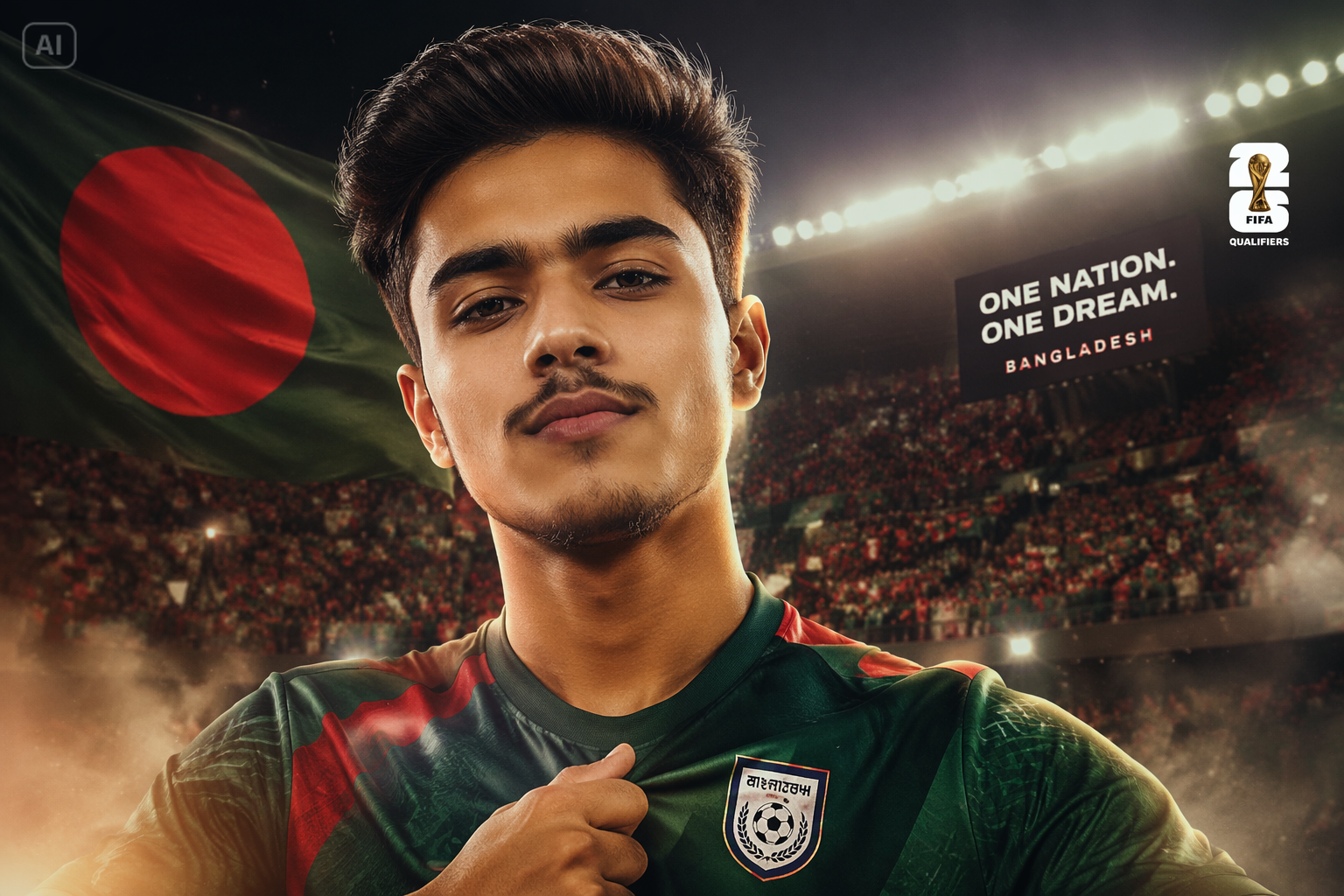 AI FIFA Fan Poster Aufforderungen Funktionen