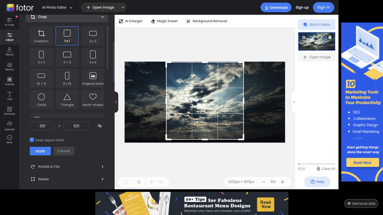 Seamlessly Crop Images to Squares with the Top 8 Tools Online