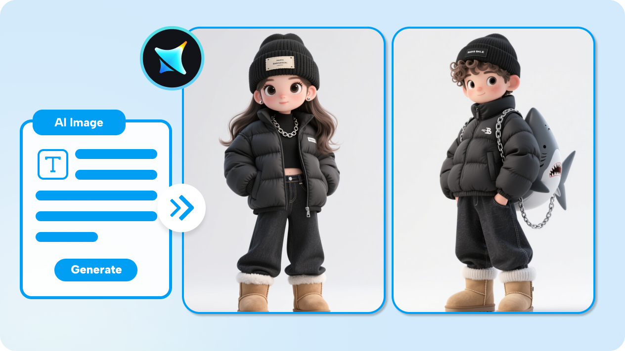  generează chibi art din descrierile textului