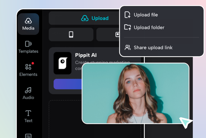 Import your recorded clips