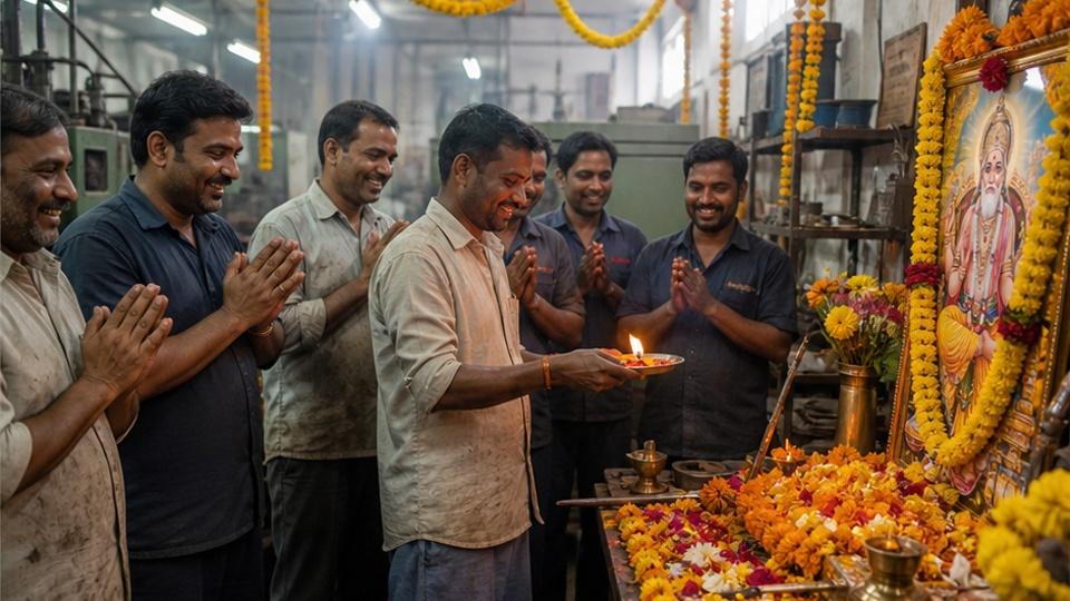 Vishwakarma Puja AI Photo Prompts: Create Images Free with Dreamina