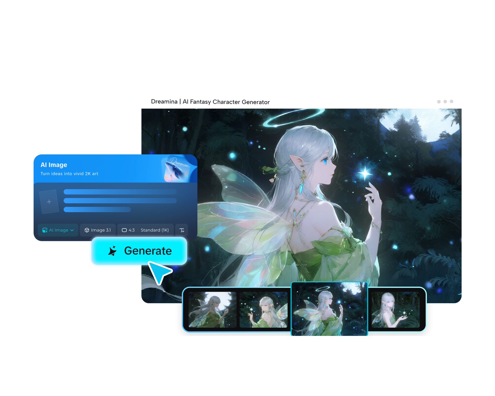 generator de personaje fantastice