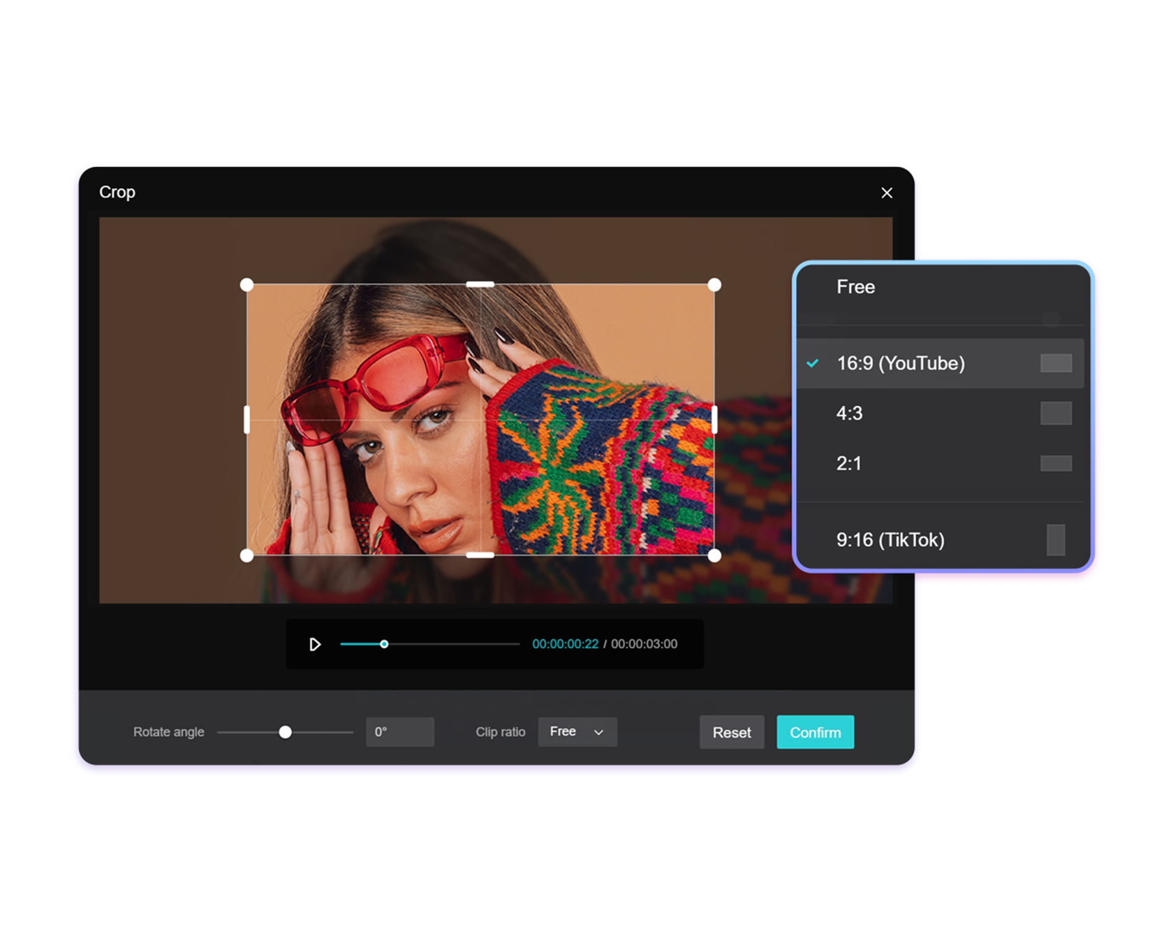 ครอปเปอร์วิดีโอ YouTube