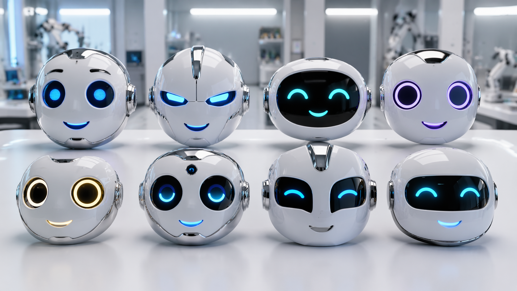 Dreamina robot face filter prompt esempio 6: Cyber Robot Editoriale