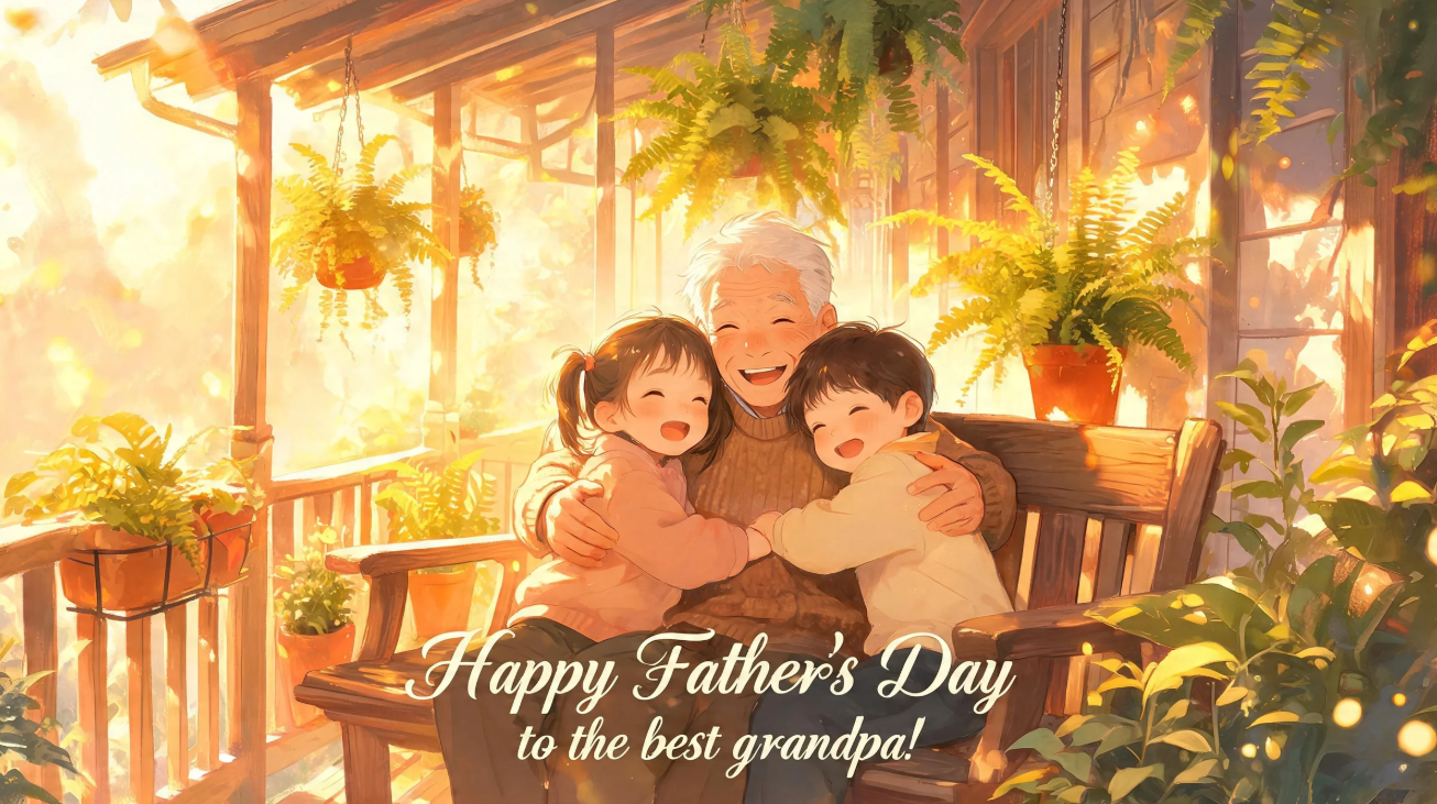 Prompt for grandfather's Father's Day card