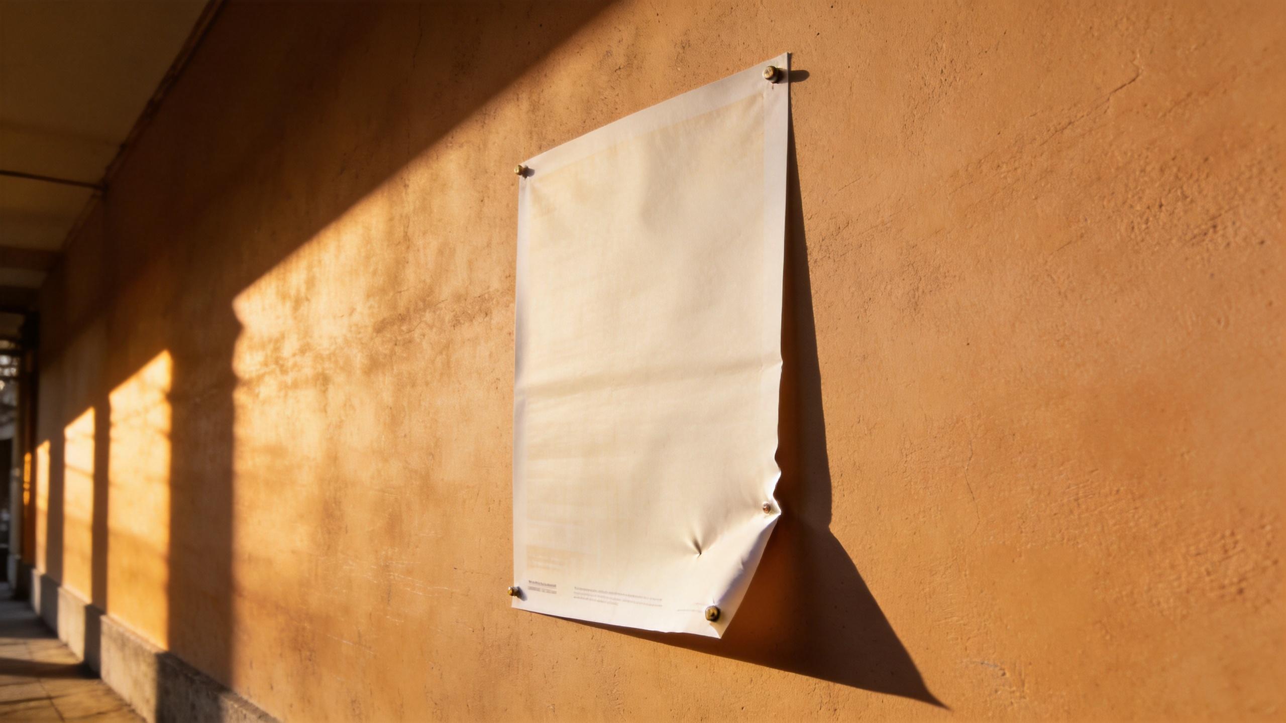Poster Mockups for Real-World Design Presentations